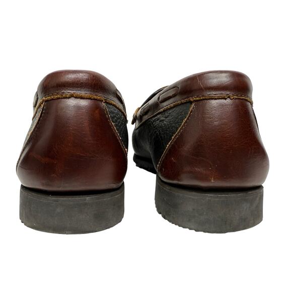 Allen‎ Edmonds Nashua 2 Tone Leather Tassel Kiltie Loafers Size 9 3E Extra Wide - Picture 7 of 12